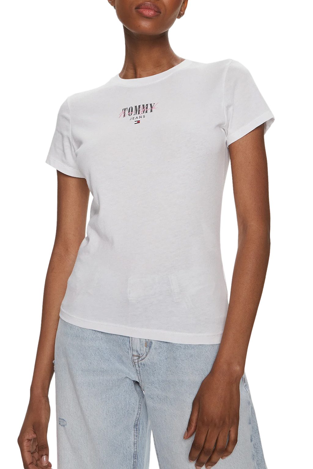 TOMMY JEANS Slim essential logo 1 tee ext